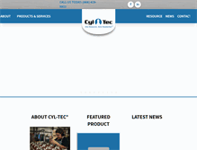 Tablet Screenshot of cyl-tec.com